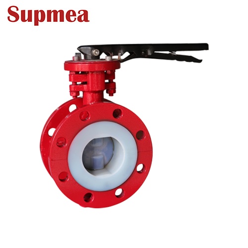 美仪_衬氟蝶阀 _流体切断、调节